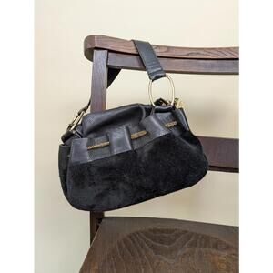 2000's y2k juicy couture suede bag